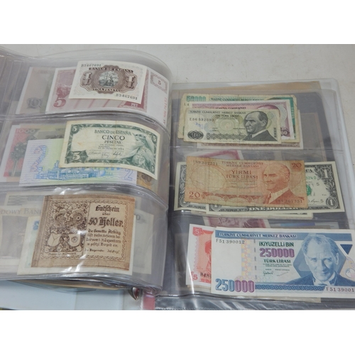 83 - An Album of UK & World Banknotes (lot)