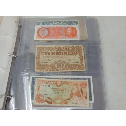 83 - An Album of UK & World Banknotes (lot)