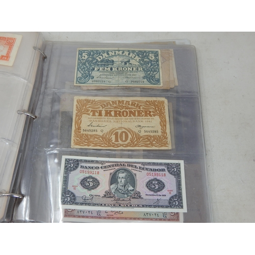 83 - An Album of UK & World Banknotes (lot)