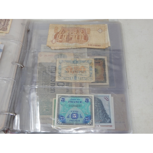 83 - An Album of UK & World Banknotes (lot)