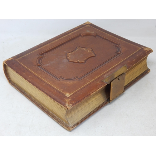 Victorian Album containing 164 numbered images of cathedrals & churches with hand written index.