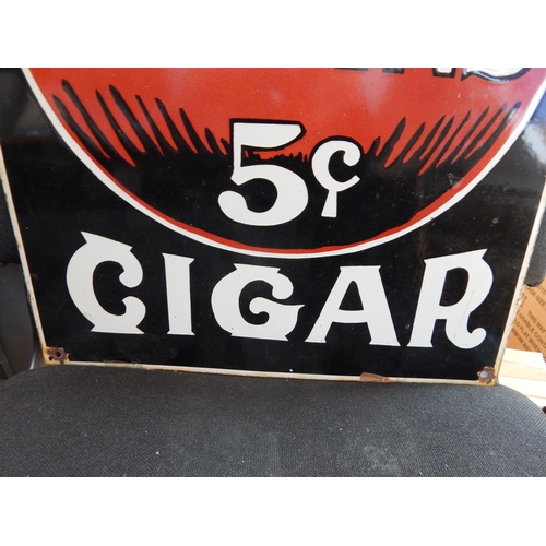 99 - Vintage Enamel Sign 