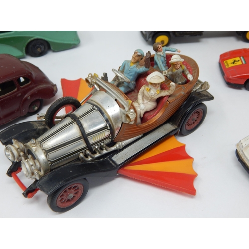 559 - Corgi Chitty Chitty Bang Bang, Dinky Austin Devon, Corgi Juniors Simon Templar (The Saint) Jaguar XJ... 