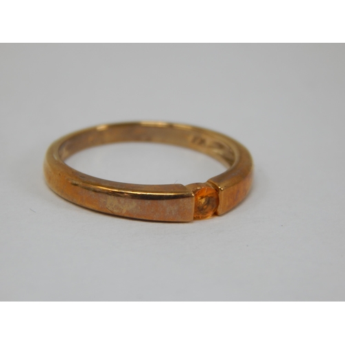 367 - 9ct Yellow Gold Ring: Size N: gross weight 1.69g: Presented in Ring Box