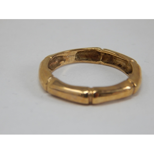 368 - 9ct Yellow Gold Ring: Size M: gross weight 1.86g: Presented in Ring Box