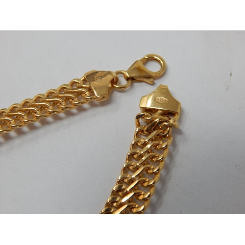 384 - 9ct Yellow Gold Bracelet: Length 16.5cm: Weight 4.92g: In Presentation Box