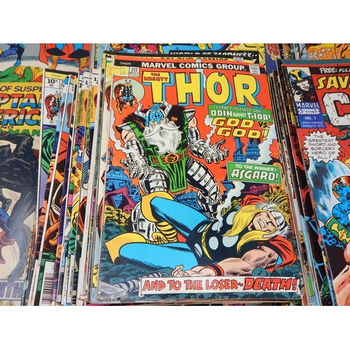 561 - 1960's/70's/80's Marvel & DC Comics Including: Conan issue 1 onwards, Thor, Captain America, Sub Mar... 