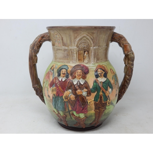 571 - Charles Noke for Royal Doulton Large Twin Handled Loving Cup 