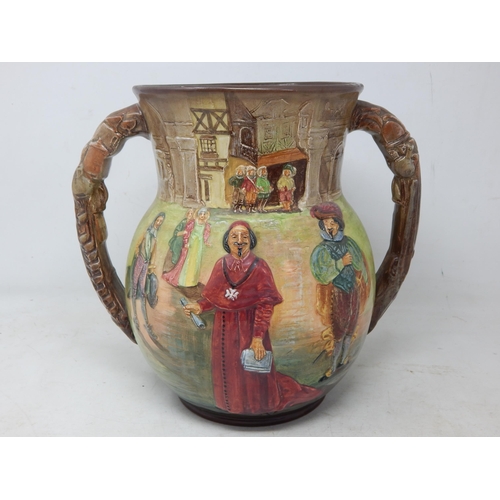 571 - Charles Noke for Royal Doulton Large Twin Handled Loving Cup 