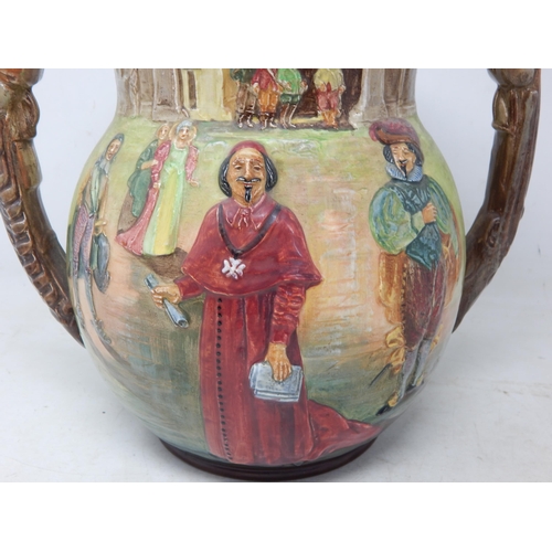 571 - Charles Noke for Royal Doulton Large Twin Handled Loving Cup 