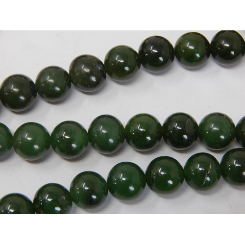 260 - Jade/Jadeite Necklaces (2) Lengths 60cm/50cm