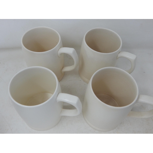 586 - Set of 4 Keith Murray (Wedgwood) Tankards