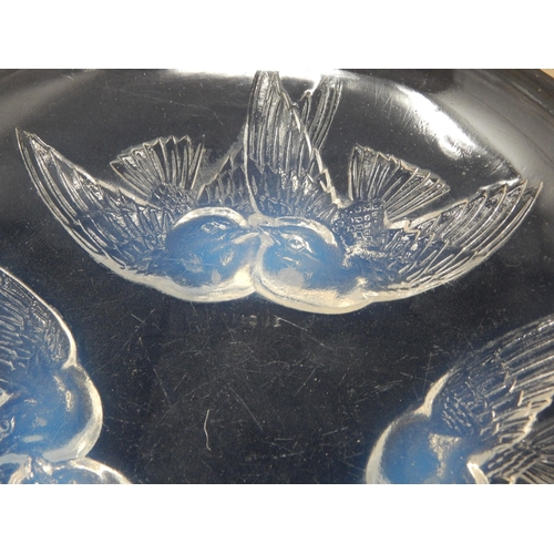 489 - RENE LALIQUE (1860-1945) Opalescent Nonnettes Bowl: Designed 1928: Diameter 22cm