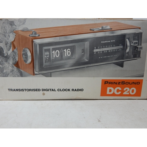 635 - Prinzsound Digital Clock Radio (boxed)