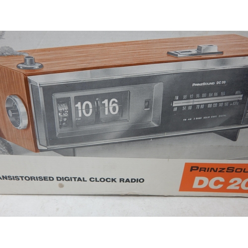 635 - Prinzsound Digital Clock Radio (boxed)