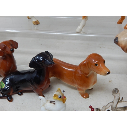 637 - A Group of Ceramics Including Beswick Horse & Foal, Beswick Dogs, Wade, Royal Doulton, Coalport etc