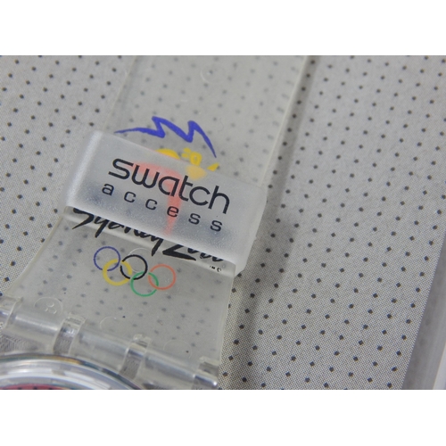 150 - Swatch Sydney 2000 Wristwatch as new in original case together with a Junghams Gentleman's Espania W... 