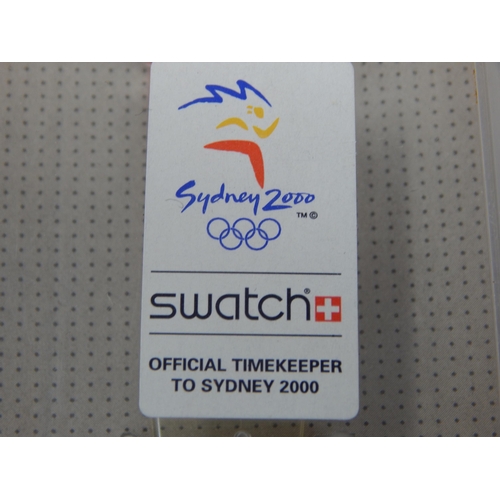 150 - Swatch Sydney 2000 Wristwatch as new in original case together with a Junghams Gentleman's Espania W... 