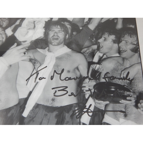 647 - CHELSEA F.C: Signed Ron Harris Photographic Image of 1971 European Cup Winners Cup Final Replay: Fra... 