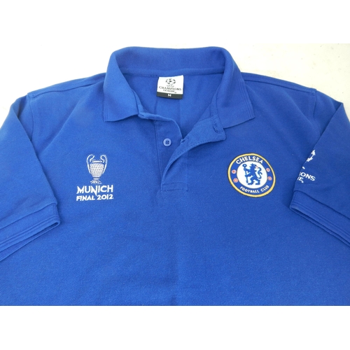 652 - CHELSEA F.C: Munich Final 2012 Shirt (size medium)