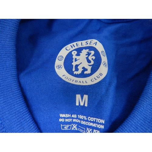 653 - CHELSEA F.C: T-Shirt 1970-2012 Cup Winners: (size medium)