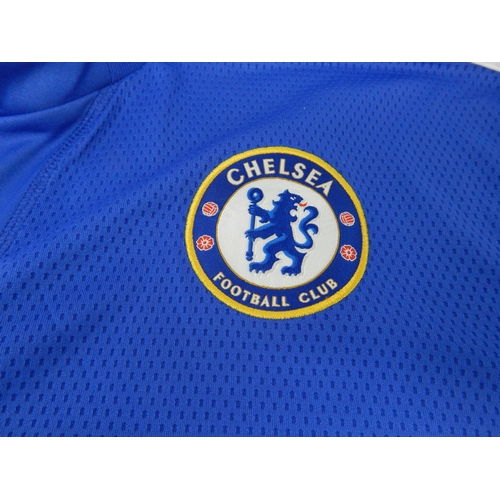 654 - CHELSEA F.C: 2009-2010 Addidas Home Shirt with Tags: (size XL)