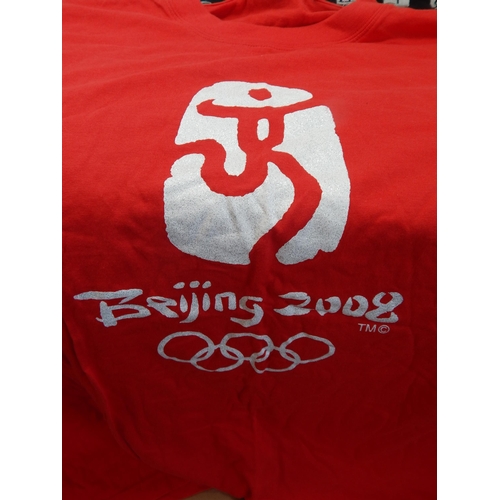 661 - BEIJING 2008 OLYMPIC GAMES: T-Shirts, New with Tags (sizes L & XXXXL)