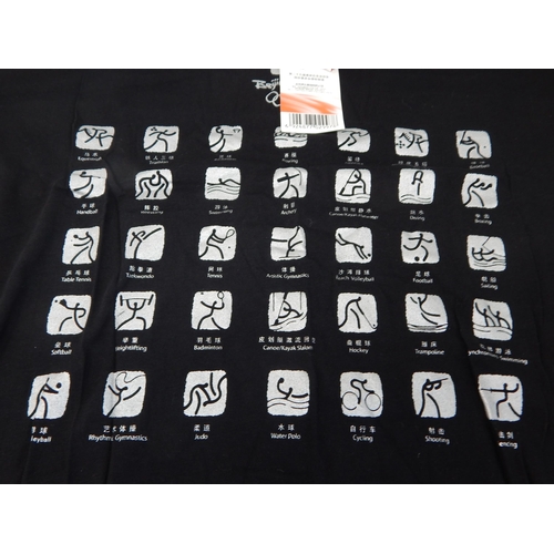 661 - BEIJING 2008 OLYMPIC GAMES: T-Shirts, New with Tags (sizes L & XXXXL)