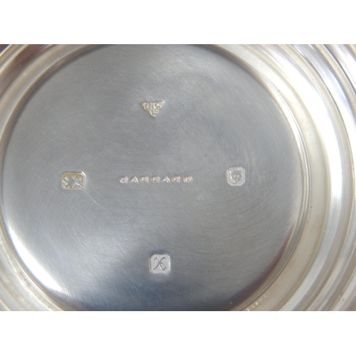 704 - GARRARD: Silver Beaker of Tapering Form on a Stepped Base: Hallmarked London 1997 by Garrard: Height... 