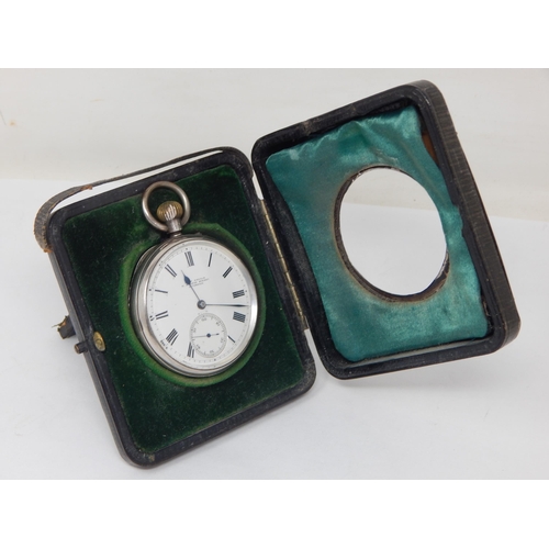 717 - Victorian Gentleman's Silver Pocket Watch with Subsidiary Seconds Dial by John Kellie, Liverpool (wo... 