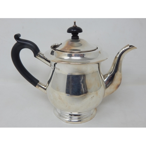 749 - Silver Batchelors Teapot Hallmarked Birmingham 1929 by Deykin & Harrison: Gross weight 364g