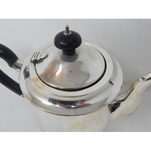 749 - Silver Batchelors Teapot Hallmarked Birmingham 1929 by Deykin & Harrison: Gross weight 364g