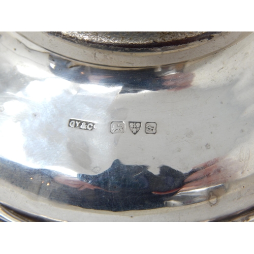 754 - Antique Silver Cased Top Wind Shop Counter Bell: (working) Hallmarked Chester 1911 by Grey & Co: 10.... 