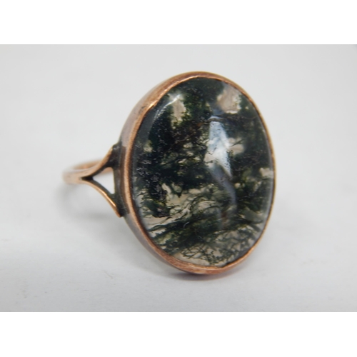 948 - 9ct Gold Ring: Size M: Gross weight 3.3g