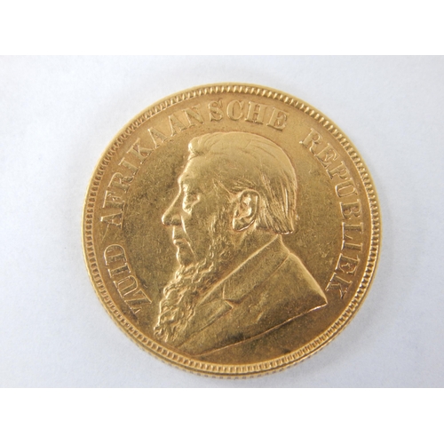 99 - 22ct Gold 1898 One Pond Coin