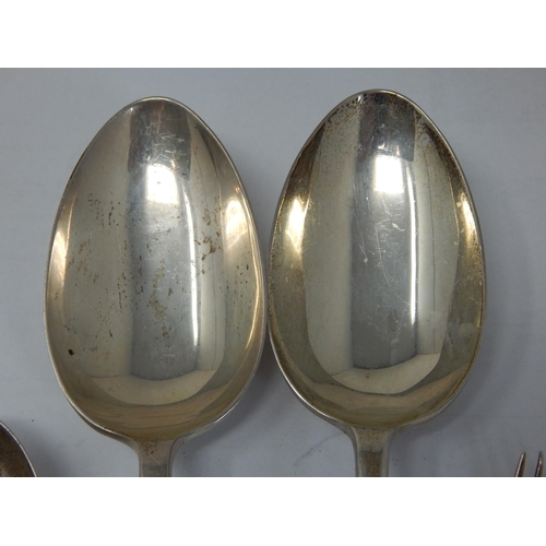 142 - A Pair of Silver Serving Spoons Hallmarked London 1933 by C. J Vander together with a Hallmarked Sil... 