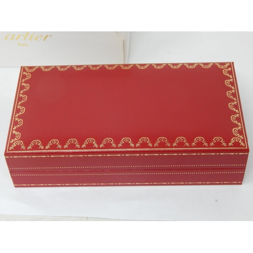 192 - A Pair of Must de Cartier, Paris, Glasses in Original Fitted Red Cartier Box with Paperwork, Booklet... 