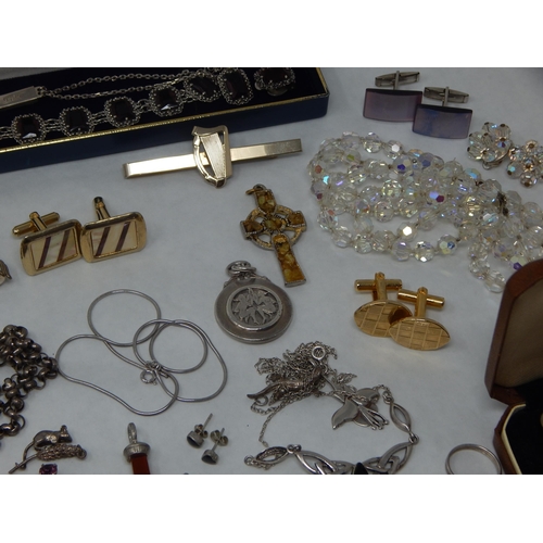 279 - A Quantity of Silver Jewellery together with some Costume Jewellery