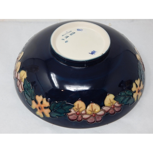 399 - MOORCROFT Bowl, Measuring 26cm diameter x 9cm high, Signed to Base.