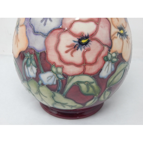 400 - MOORCROFT Vase, Measuring 19cm High, Signed to Base.