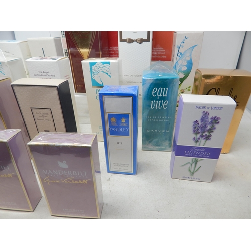 414 - Large Quantity of Perfumes etc Including Christian Dior, Elizabeth Arden, Nina Ricci, Calvin Klein, ... 