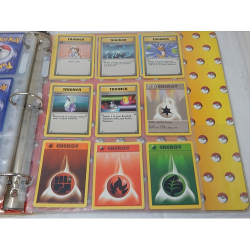 450 - Pokemon 1999 Base Set (Complete) 102/102 Cards in Pokemon Ring Binder