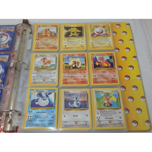 450 - Pokemon 1999 Base Set (Complete) 102/102 Cards in Pokemon Ring Binder