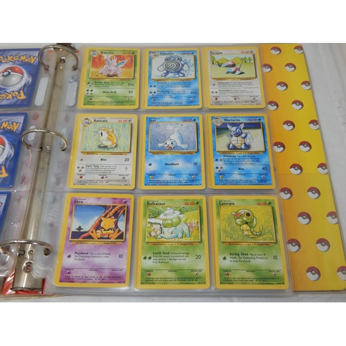 450 - Pokemon 1999 Base Set (Complete) 102/102 Cards in Pokemon Ring Binder