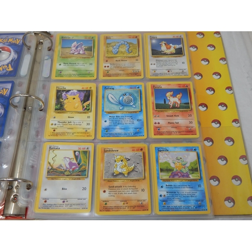 450 - Pokemon 1999 Base Set (Complete) 102/102 Cards in Pokemon Ring Binder