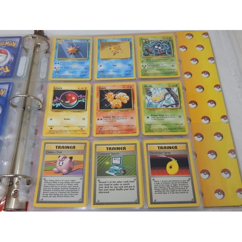 450 - Pokemon 1999 Base Set (Complete) 102/102 Cards in Pokemon Ring Binder