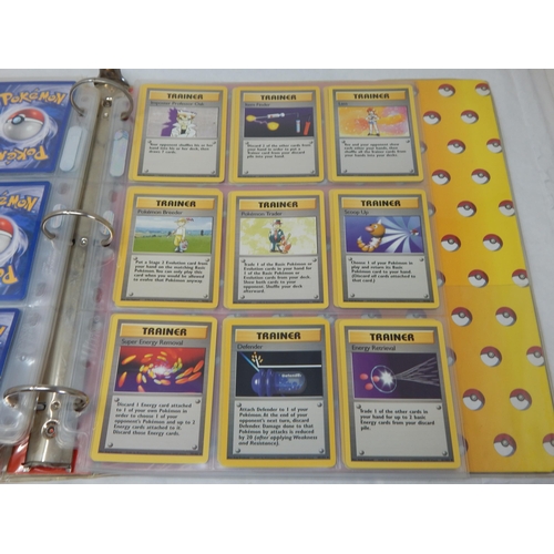 450 - Pokemon 1999 Base Set (Complete) 102/102 Cards in Pokemon Ring Binder