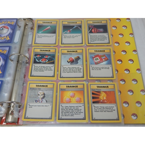 450 - Pokemon 1999 Base Set (Complete) 102/102 Cards in Pokemon Ring Binder