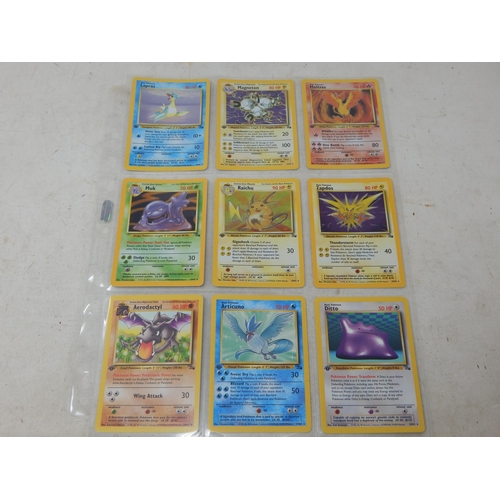 452 - Pokemon 1999 Fossil Set (Complete) 62/62 Cards