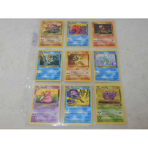 452 - Pokemon 1999 Fossil Set (Complete) 62/62 Cards